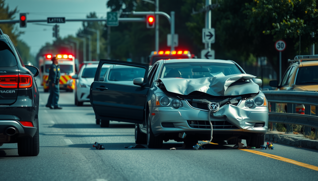 car accident in Lake Aire-Palm View, Fort Lauderdale